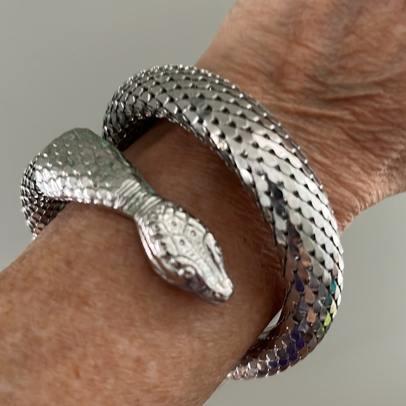 Whiting & Davis snake bracelet vintage - Picture 3 of 8